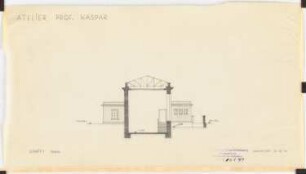 Atelier Professor Kaspar: Schnitt 1:200