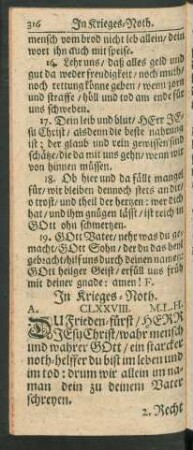 In Krieges-Noth.