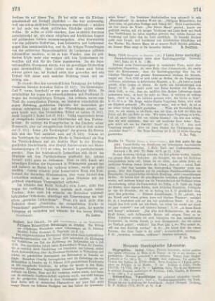 273-274 [Rezension] Neubert, Karl Heinrich, Philippus Melanchthons Beziehungen zu Dresden