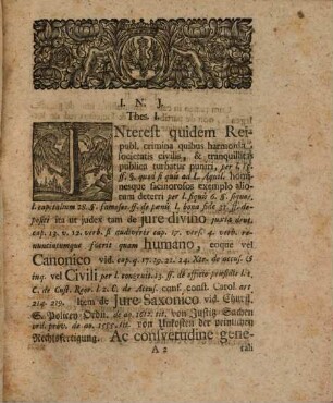 Theses Inaugurales Circa Processum Inquisitorium