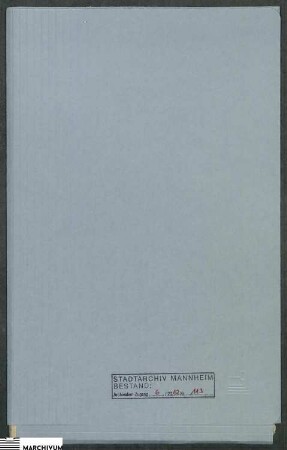 Des Bürgers Friedrich (Friederich) Hoffmann (Hofmann) verstorbenen Ehefrau Katharina, geborene FathInventur und Eventualteilung aus Schriesheim