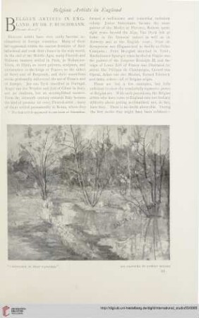 Vol. 55 (1915) = No. 217: Belgian artists in England, 2