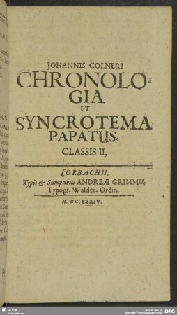Classis II. De Romani Pontificis Satellitibus, Fidelibus Et Dilectis