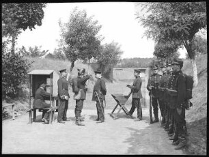 Dresden. Königlich Sächsisches 2.Jäger-Bataillon No.13, Auf dem Schießstand