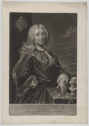 Bildnis des Joannes Carolus Hedlingerus
