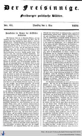 Mai 1832 (61 - 91).