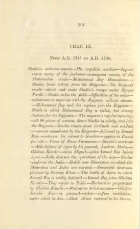 Chap. IX. From A.D. 1785 to A.D. 1790