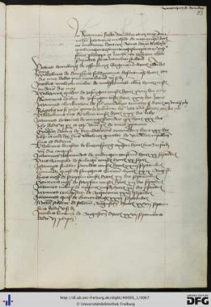 [fol. 33] Rektorat Johannes Mölfeld 1481