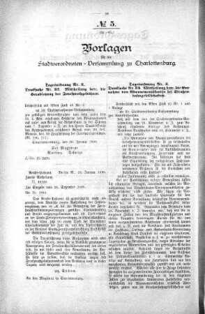 No. 5. (32-41.), 8. Februar 1899