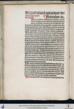 Articulus VI.