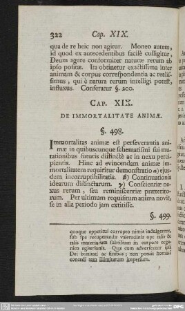 Cap. XIX. De Immortalitate Animae
