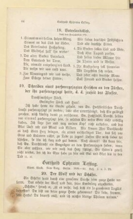 Gotthold Ephraim Lessing