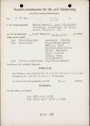 Martin, Maria