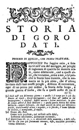 Proemio Di Quello, Che Debba Trattare.