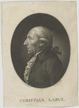 Bildnis des Christian Garve
