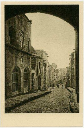 Rodi [Rhodos]. Via dei Cavalieri