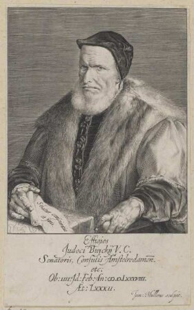Bildnis des Judoci Byckii