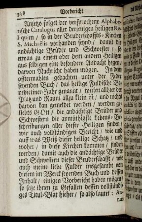 [Vorbericht des Alphabetischen Catalogi.]
