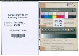 Entnazifizierung Ulrich Faulhaber , geb. 27.10.1910 (Rechtsanwalt)