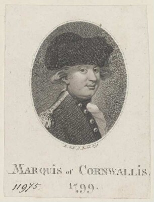 Bildnis des Charles Cornwallis