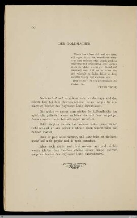 Der Goldmacher