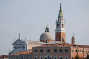 Venedig 2007 - Kirche San Giorgio Maggiore : Die Kirche San Giorgio Maggiore, von der Giudecca-Seite gesehen, aufgenommen 2007 in Venedig
