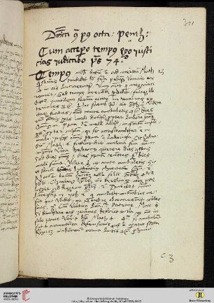 Dominica 9a post octauam penthecostes [Predigttext, Ps 74,3]