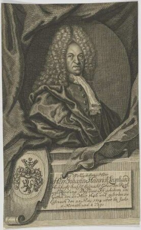 Bildnis des Johann Heinrich Leonhardi
