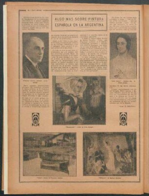 Algo más sobre pintura española en la Argentina