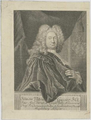 Bildnis des Simon Petrus Gasser