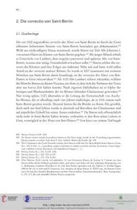 2. Die correctio von Saint-Bertin