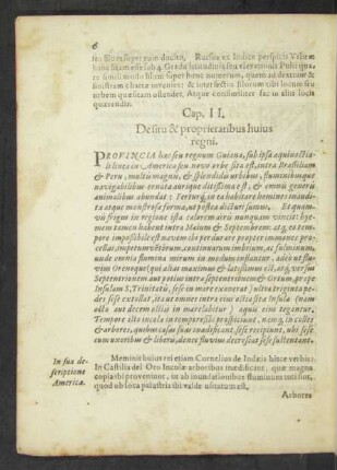 Cap. II. De situ & proprietatibus huius regni.