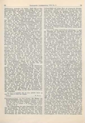53-55 [Rezension] Schlingensiepen, Hermann, Die Wunder des Neuen Testamentes
