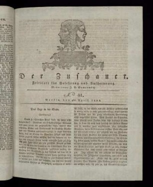No. 41 - 4. April 1822