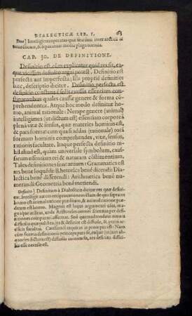 Cap. 30. De Definitione.