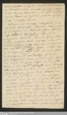 12. Briefe von Samuel Thomas von Soemmerring an verschiedene Adressaten