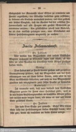 Zweite Zusammenkunft