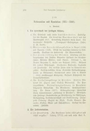§ 63. Restauration und Revolution (1815 - 1860)