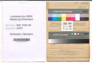 Entnazifizierung Hermann Schreiner , geb. 06.03.1902 (Kaufm.Angestellter)