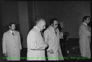 Besuch von Walter Scheel (Bundespräsident der Bundesrepublik Deutschland (BRD)) am Kernforschungszentrum Karlsruhe (KfK)