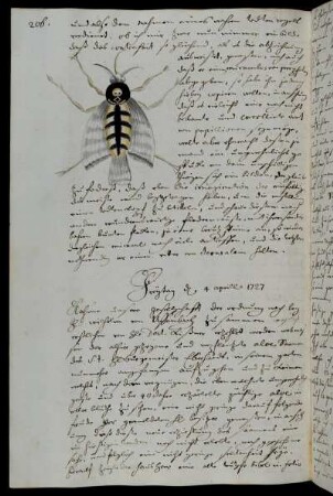 Freytag d 4 aprill 1727