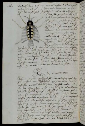 Freytag d 4 aprill 1727