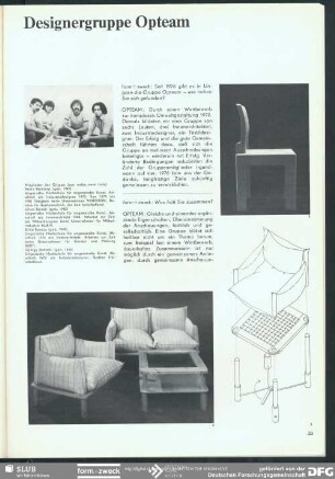 Designergruppe Opteam (Interview) : Formgestaltung in Ungarn