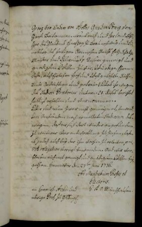 Relegation des Studierenden Praetorius.