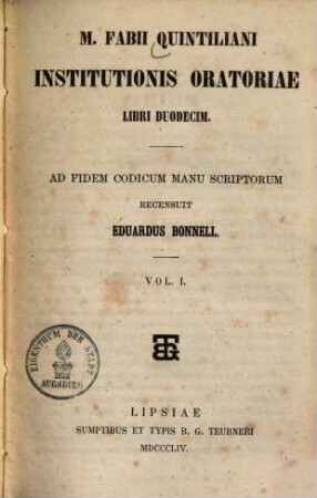 Institutio oratoria