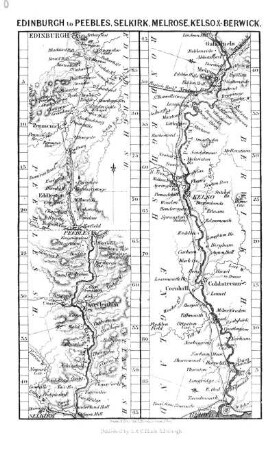 Edinburgh to Peebles.