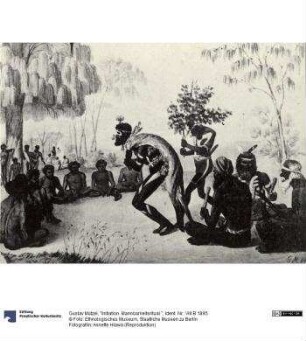 "Initiation. Mannbarkeitsritual."