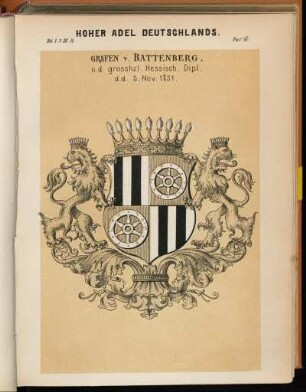 Taf. 6. Grafen v. Battenberg