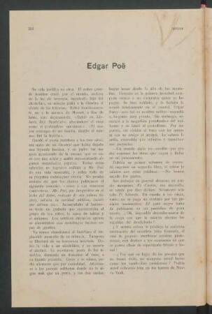 Edgar Poë