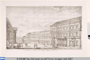 Potsdam, Vorstellung der Nordseite beim Bassin